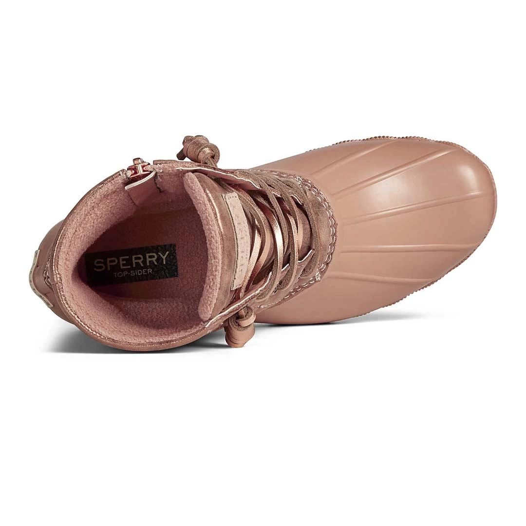 Sperry - Women's Saltwater Shimmer Metallic Leather Duck Boots (STS87983) - Image 3
