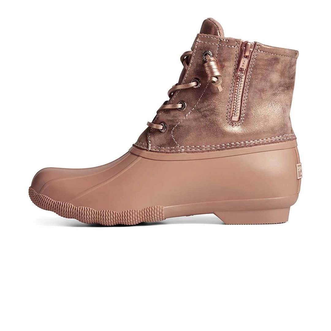 Sperry - Women's Saltwater Shimmer Metallic Leather Duck Boots (STS87983) - Image 2